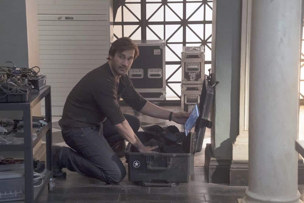 TAKEN -- "Strelochnik" Episode 208 -- Pictured: Clive Standen as Bryan Mills -- (Photo by: Panagiotis Pantazidis/NBC) TAKEN -- "Strelochnik" Episode 208 -- Pictured: Clive Standen as Bryan Mills -- (Photo by: Panagiotis Pantazidis/NBC)