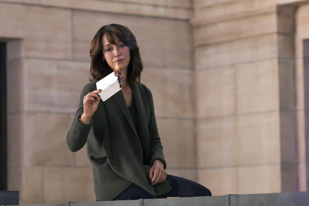 TAKEN -- "Strelochnik" Episode 208 -- Pictured: Jennifer Beals as Christina Hart -- (Photo by: Panagiotis Pantazidis/NBC)
