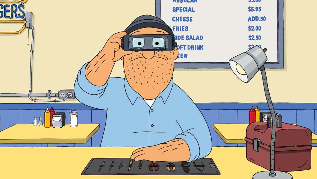 BOB'S BURGERS: Teddy starts a phone repair service in the “The Secret Ceramics Room of Secrets" episode of BOB’S BURGERS airing Sunday, Mar. 18 (7:00-7:30PM ET/PT) on FOX. BOB'S BURGERS ™ and © 2018 TCFFC ALL RIGHTS RESERVED. CR: FOX