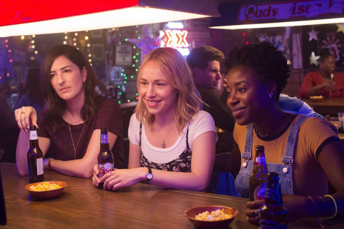 Barry Episode 1 D'Arcy Carden, Sarah Goldberg, Kirby Howell-Baptiste. photo: John P. Johnson/HBO Barry Episode 1 D'Arcy Carden, Sarah Goldberg, Kirby Howell-Baptiste. photo: John P. Johnson/HBO