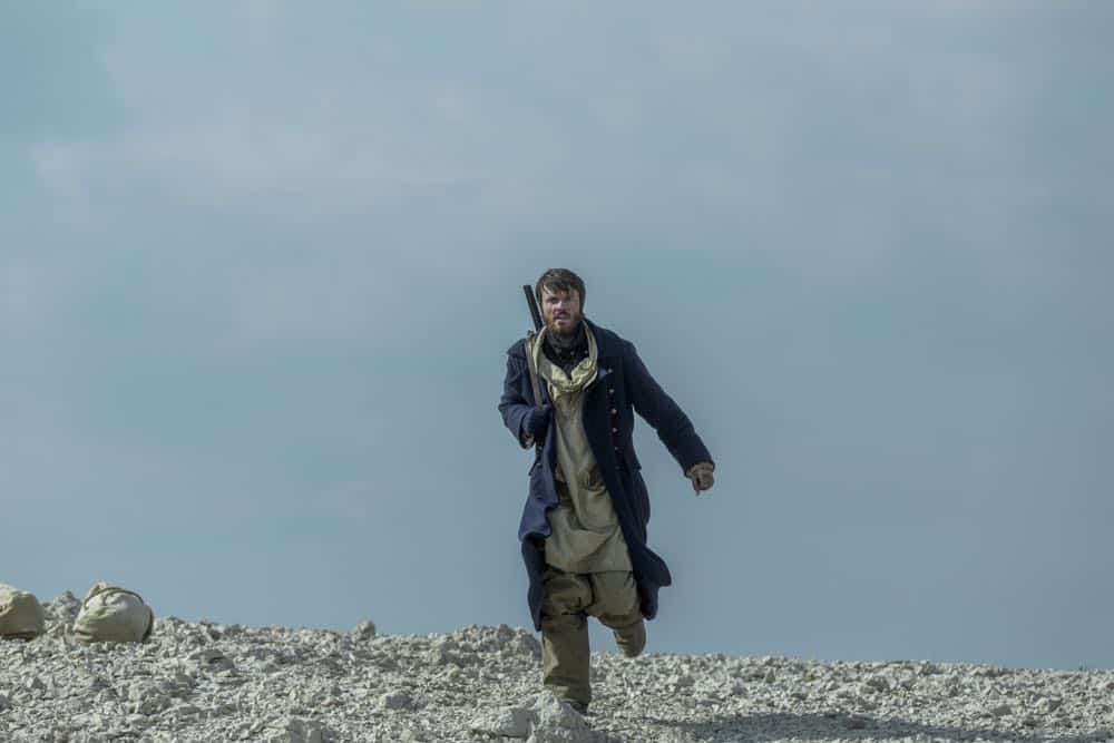 Ronan Raftery as Lt. John Irving - The Terror _ Season 1, Episode 7 - Photo Credit: Aidan Monaghan/AMC Ronan Raftery as Lt. John Irving - The Terror _ Season 1, Episode 7 - Photo Credit: Aidan Monaghan/AMC
