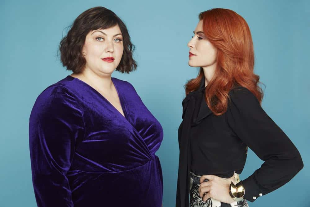 Joy Nash as Plum Kettle, Julianna Margulies as Kitty - Dietland _ Season 1, Gallery - Photo Credit: Erik Madigan Heck/AMC