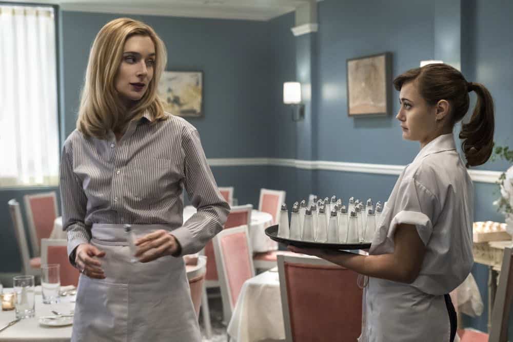 Caitlin FitzGerald (Simone), Ella Purnell (Tess) Season One