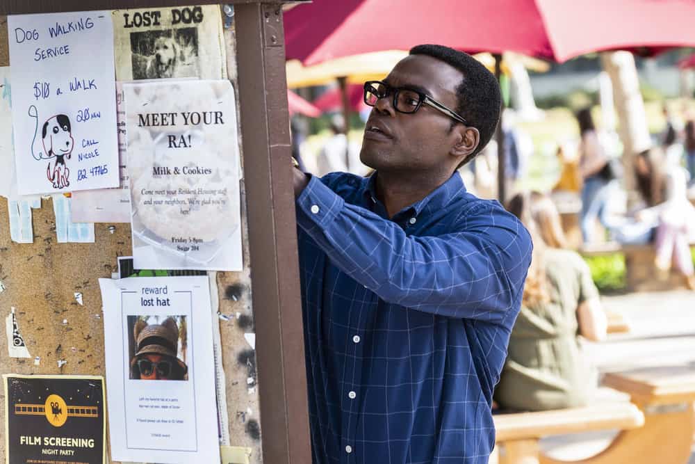 THE GOOD PLACE -- "Everything is Bronzer! Pt. 2" Episode 302 -- Pictured: William Jackson Harper as Chidi -- (Photo by: Justin Lubin/NBC)