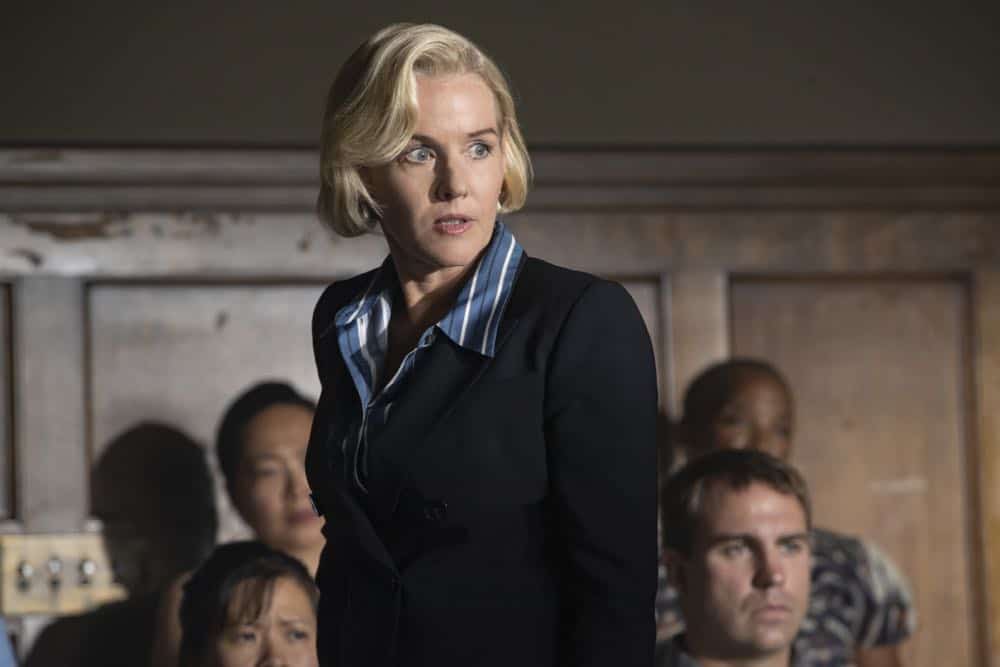 Riverdale -- "Chapter Thirty-Six: Labor Day" -- Image Number: RVD301b_0058.jpg -- Pictured: Penelope Ann Miller as Ms. Wright -- Photo: Jack Rowand/The CW -- ÃÂ© 2018 The CW Network, LLC. All Rights Reserved.