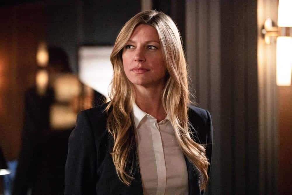 DC's Legends of Tomorrow -- "Witch Hunt" -- Image Number: LGN402a_0394b.jpg -- Pictured: Jes Macallan as Ava Sharpe -- Photo: Jack Rowand/The CW -- é 2018 The CW Network, LLC. All Rights Reserved.