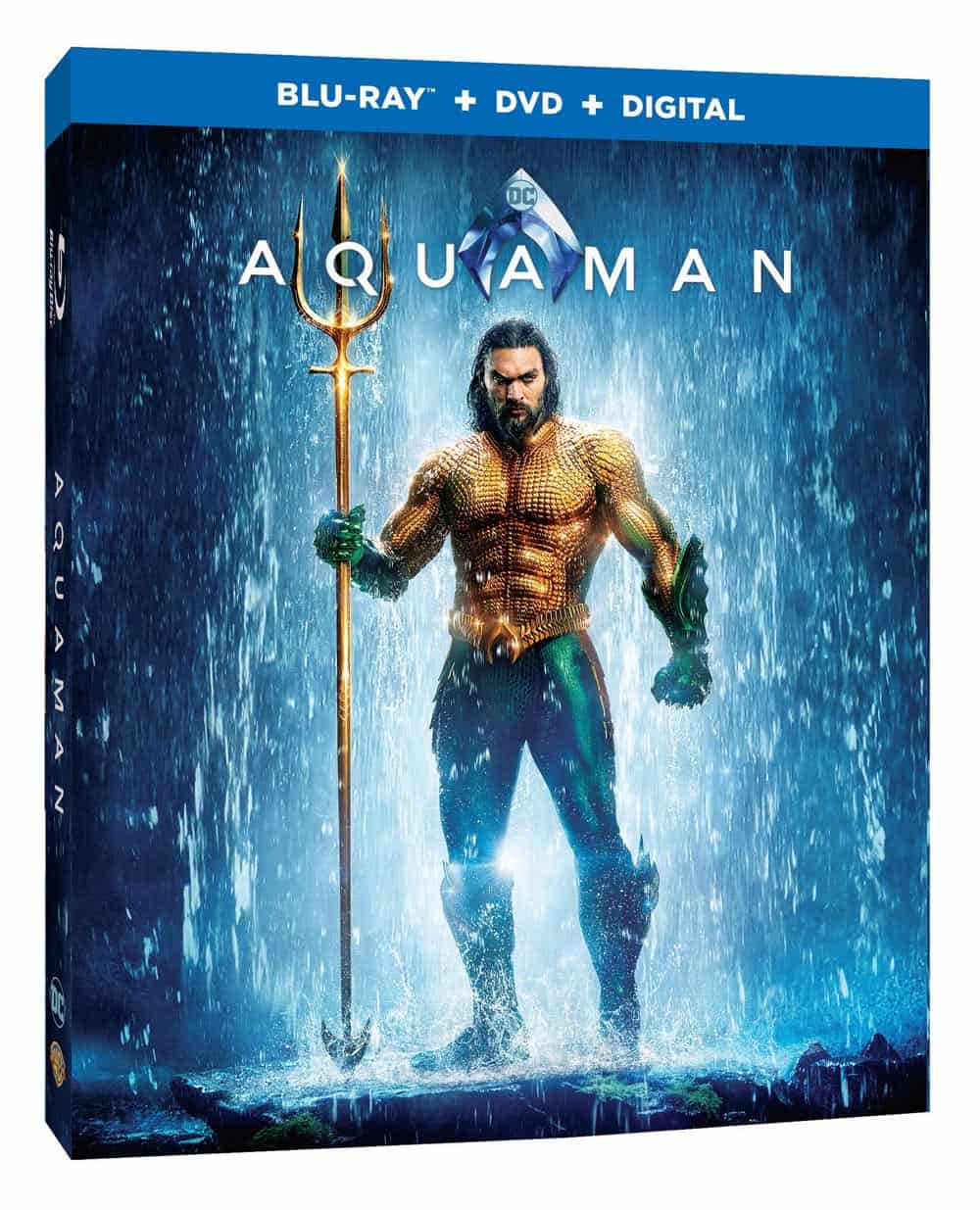 Aquaman Bluray DVD Digital 2