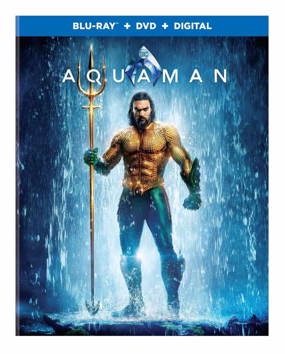 Aquaman Bluray DVD Digital 1