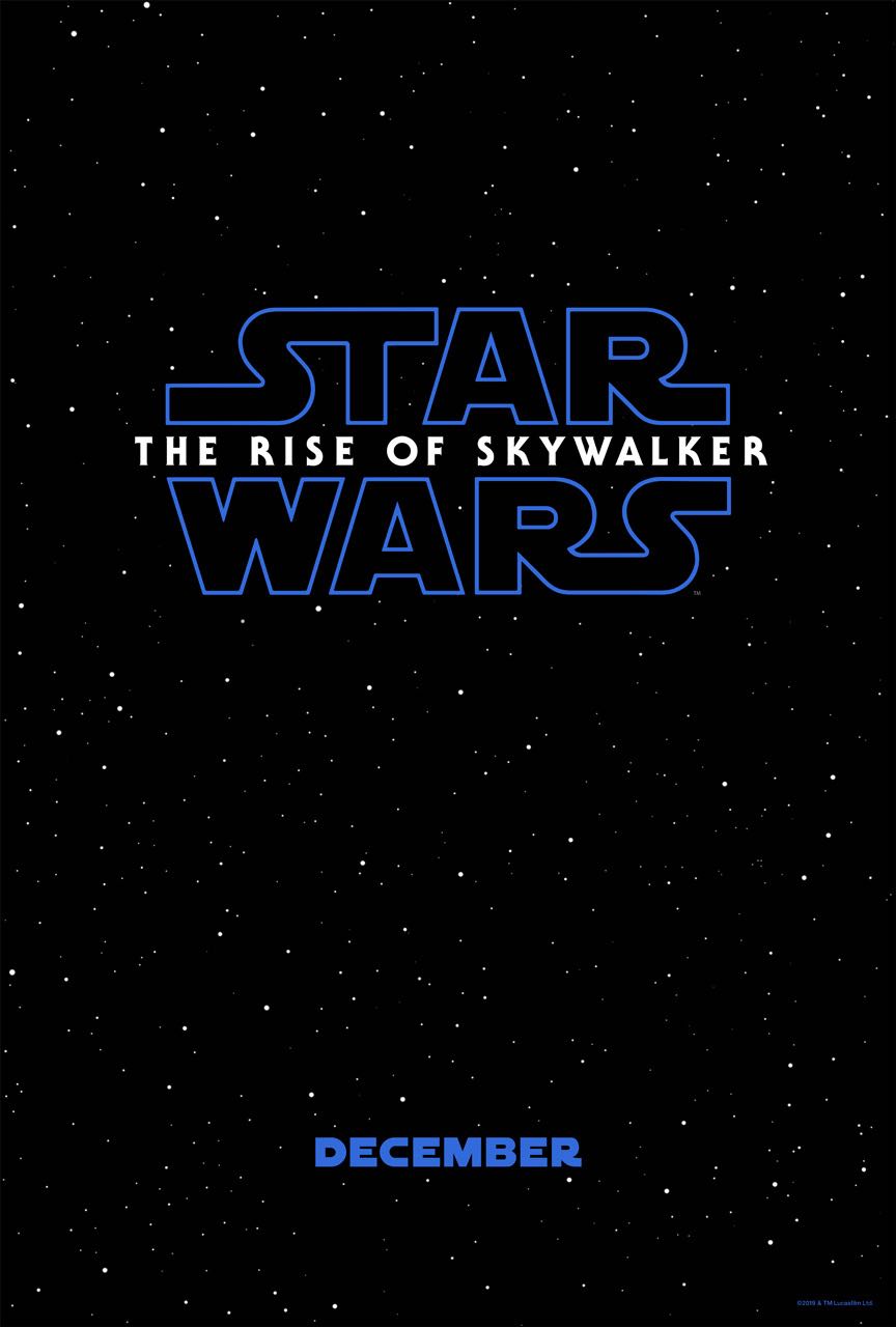 STAR WARS THE RISE OF SKYWALKER Poster 2019