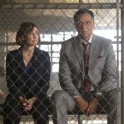 BLUFF CITY LAW -- "Pilot" Episode -- Pictured: (l-r) Caitlin McGee as Sydney Strait, Jimmy Smits as Elijah Strait -- (Photo by: Jake Giles Netter/NBC)