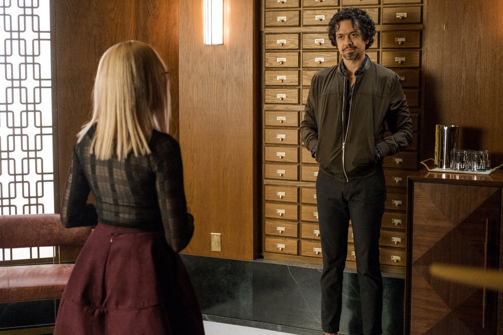 THE MAGICIANS -- "Cello Squirrel Daffodil" Episode 509 -- Pictured: Geoffrey Arend as George -- (Photo by: James Dittinger/SYFY) NUP_188466_0280.JPG Wednesday, March 4 on SYFY (10-11 p.m. ET) THE MAGICIANS -- "Cello Squirrel Daffodil" Episode 509 -- Pictured: Geoffrey Arend as George -- (Photo by: James Dittinger/SYFY) NUP_188466_0280.JPG Wednesday, March 4 on SYFY (10-11 p.m. ET)