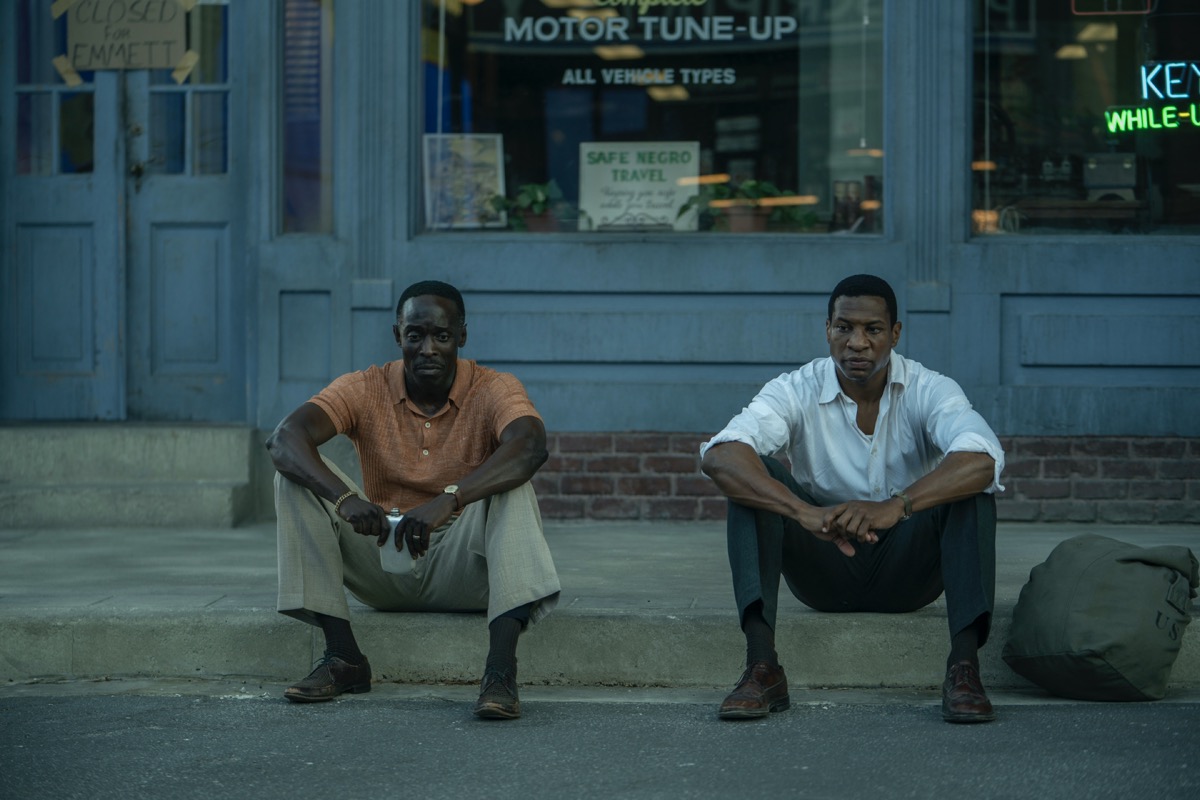 Jonathan Majors, Michael K. Williams LOVECRAFT COUNTRY Season 1 – Episode 8 Photograph by Eli Joshua Ade/HBO