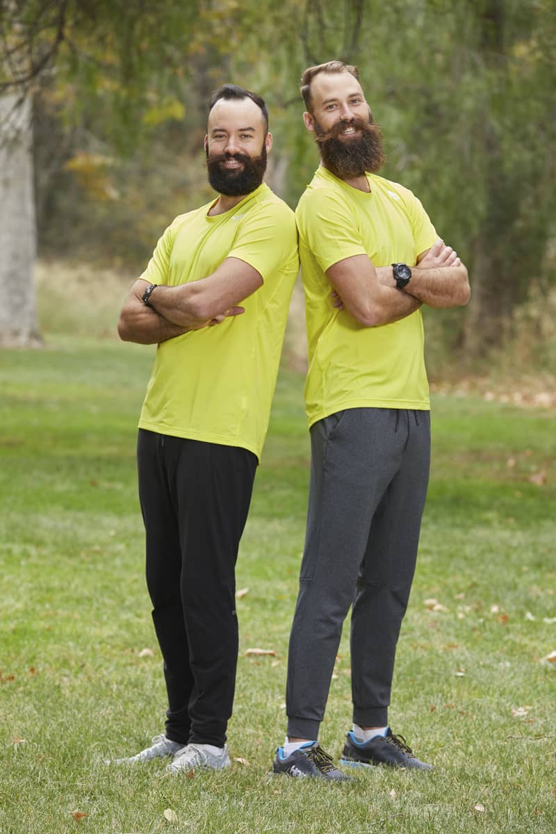 Pro Volleyball Brothers from Honolulu, Hawaii, Maddison McKibbin (L) and Riley McKibbin (R), compete on the 32nd season of THE AMAZING RACE which will premiere on Wednesday, October 14 (9:00-10:00 PM, ET/PT). Photo: Sonja Flemming/CBS ©2018 CBS Broadcasting, Inc. All Rights Reserved Pro Volleyball Brothers from Honolulu, Hawaii, Maddison McKibbin (L) and Riley McKibbin (R), compete on the 32nd season of THE AMAZING RACE which will premiere on Wednesday, October 14 (9:00-10:00 PM, ET/PT). Photo: Sonja Flemming/CBS ©2018 CBS Broadcasting, Inc. All Rights Reserved