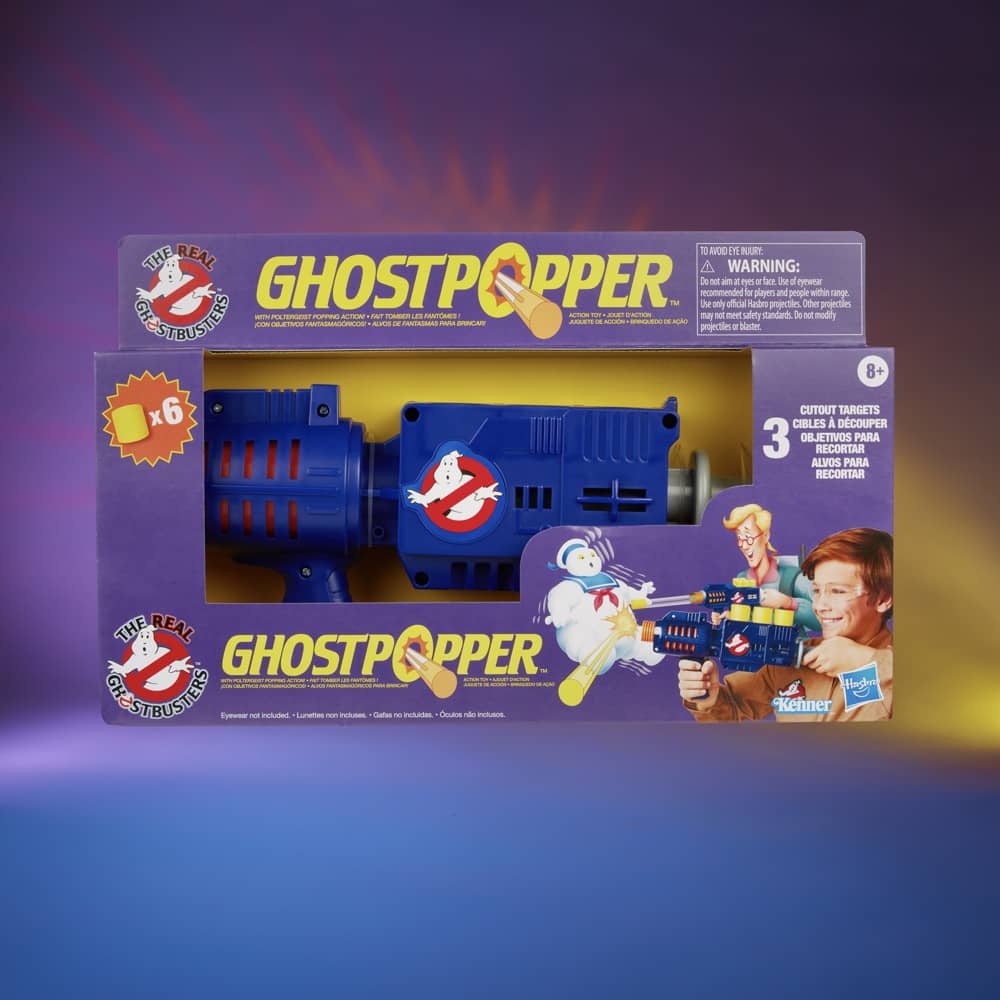 Ghostbusters Hasbro Ghostpopper Packaging Box