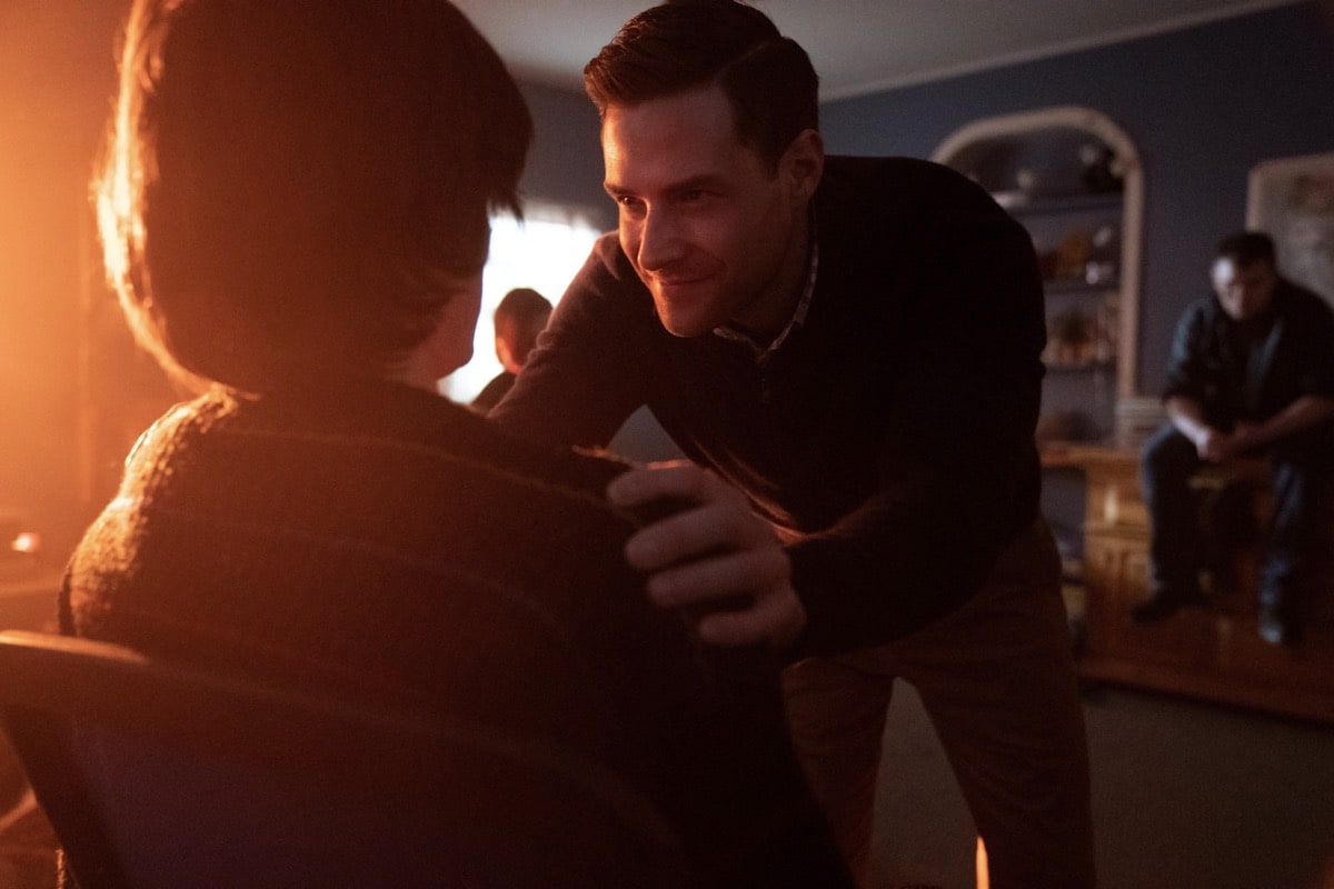 Monsterland -- "Eugene, OR" -- Episode 102 -- A lonely teen encounters an unwelcome guest. Nick (Charlie Tahan) and West (Ben Rappaport), shown. (Photo by: Barbara Nitke/Hulu)