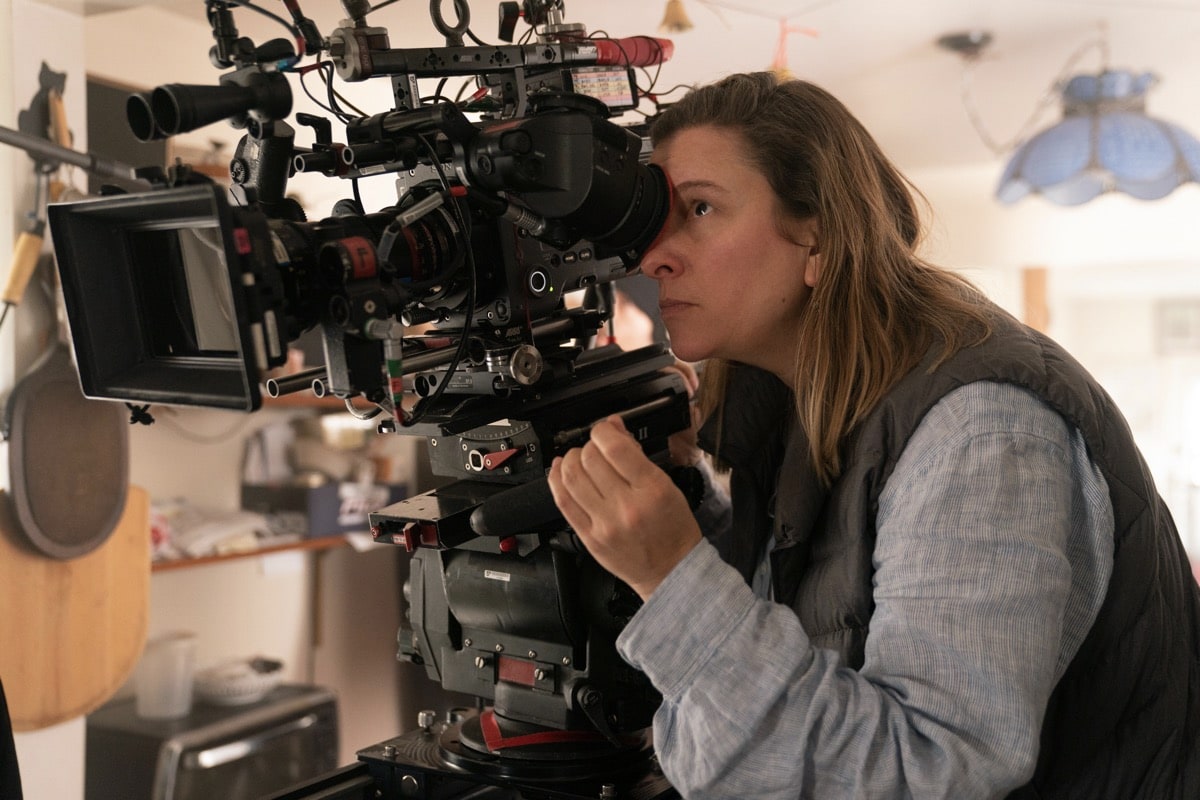 Monsterland -- "Eugene, OR" -- Episode 102 -- A lonely teen encounters an unwelcome guest. Camera Operator Rachel Levine, shown. (Photo by: Patrick Harbron/Hulu)