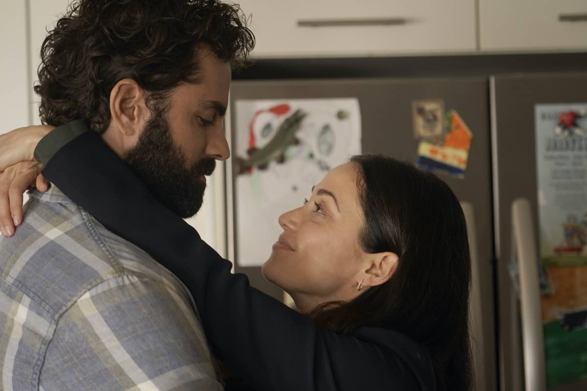 NEXT: L-R: Gerardo Celasco and Fernanda Andrade in the "File #1" season premiere episode of NEXT airing Tuesday, Oct. 6 (9:00-10:00 PM ET/PT) on FOX. © 2020 FOX MEDIA LLC. Cr: Shane Harveyl/FOX.