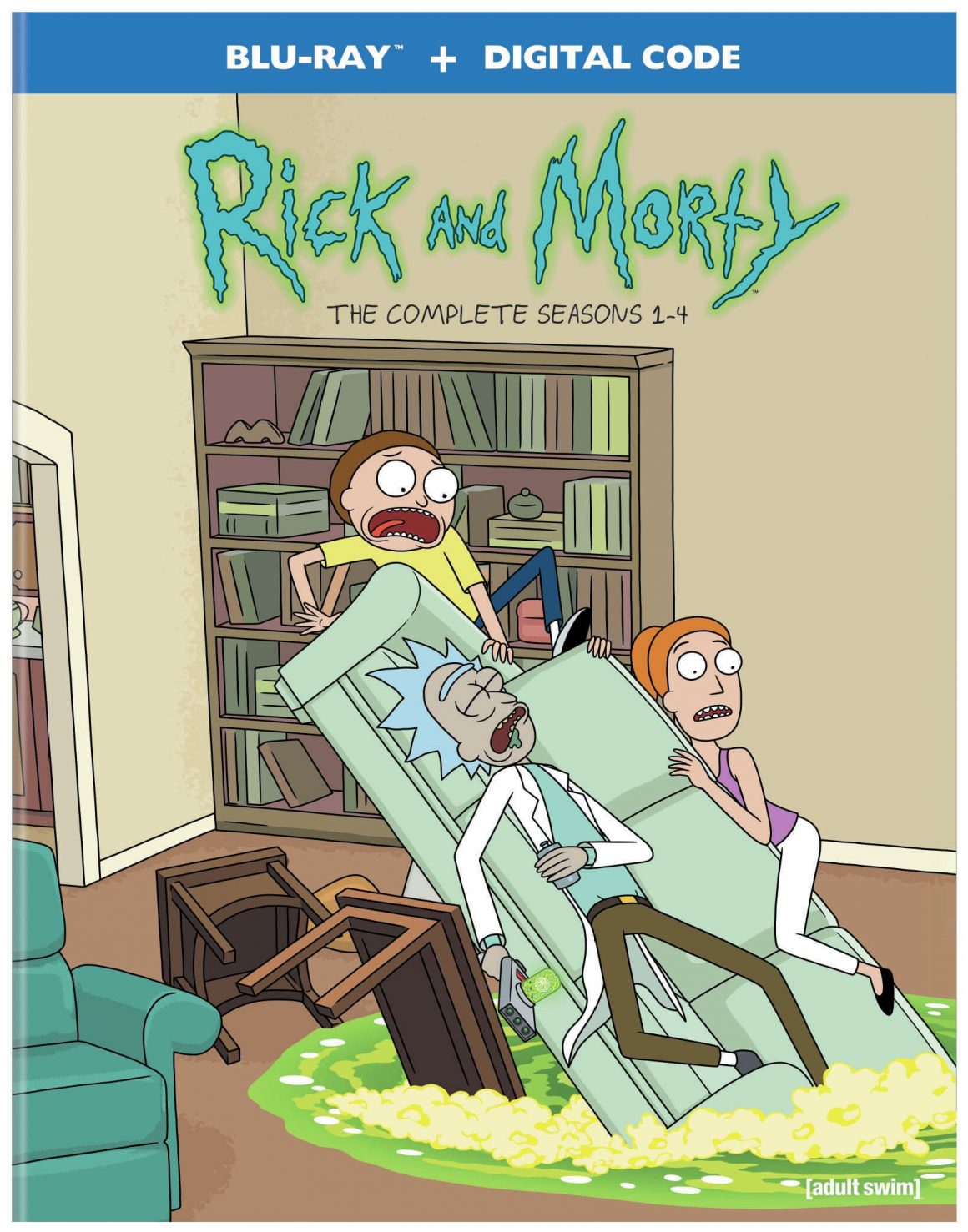 RICK AND MORTY Seasons 1-4 Blu-ray And DVD Release Details | Seat42F