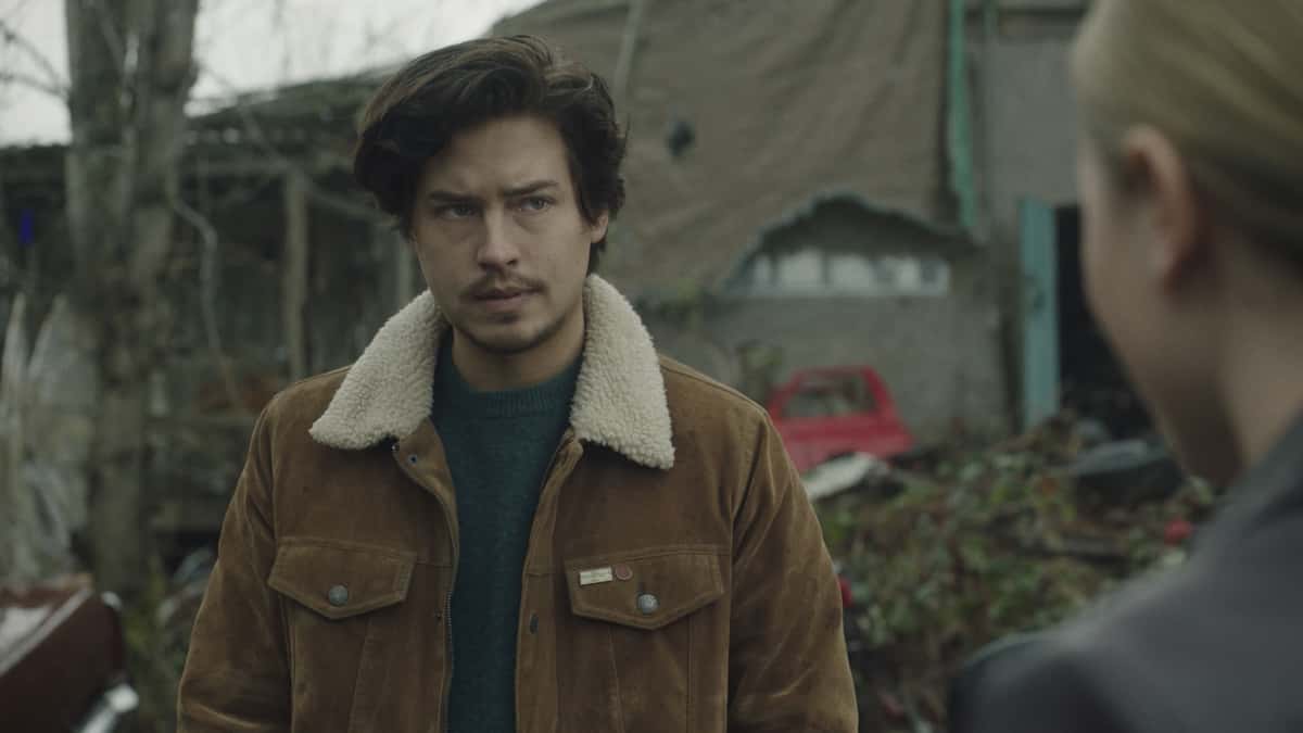 RIVERDALE Season 5 Episode 9 Photos Chapter Eighty-Five: Destroyer 3 Riverdale Season 5 Episode 9 -- “Chapter Eighty-Five: Destroyer” -- Image Number: XXX -- Pictured: Cole Sprouse as Jughead Jones -- Photo: The CW -- © 2021 The CW Network, LLC. All Rights Reserved.