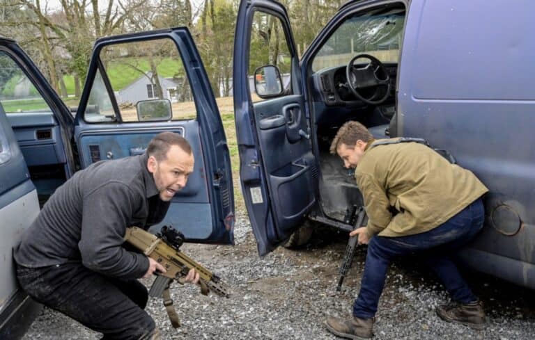 Blue Bloods Saison 11 épisode 16 BLUE BLOODS Season 11 Episode 16 Photos Justifies The Means | Seat42F