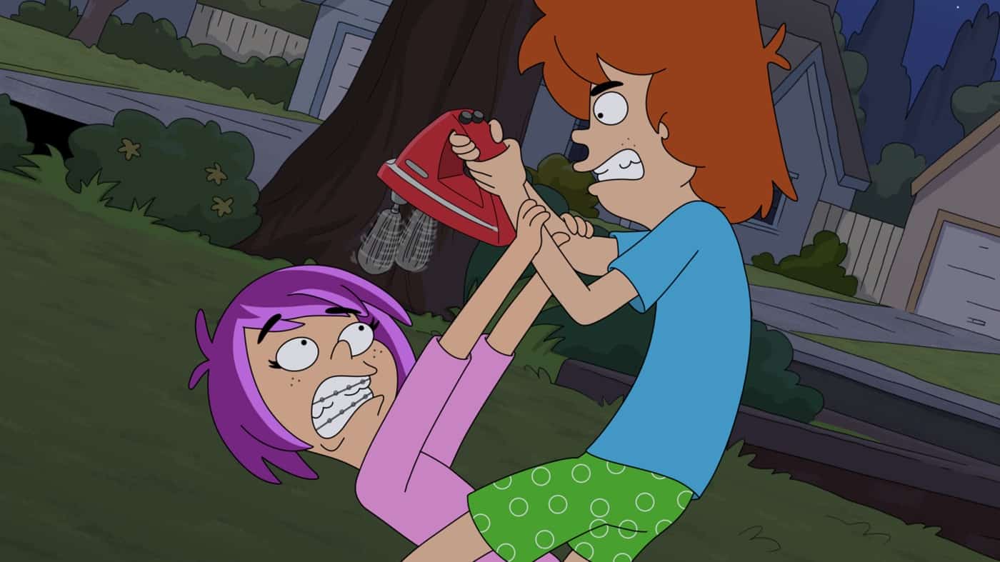 DUNCANVILLE Season 2 Episode 4: Duncan and Kimberly are sent away to therapy camp, so Annie and Jack can get them to stop fighting with each other. With the older kids away, Annie and Jack are left with Jing, who is overwhelmed by all the attention she gets in the “Sibling Revelry” episode of DUNCANVILLE airing Monday, June 7 (9:30-10:00 PM ET/PT) on FOX. DUNCANVILLE © 2021 by 20th Television, Universal Television LLC and Fox Media LLC.