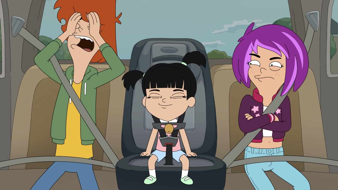 DUNCANVILLE Season 2 Episode 4: Duncan and Kimberly are sent away to therapy camp, so Annie and Jack can get them to stop fighting with each other. With the older kids away, Annie and Jack are left with Jing, who is overwhelmed by all the attention she gets in the “Sibling Revelry” episode of DUNCANVILLE airing Monday, June 7 (9:30-10:00 PM ET/PT) on FOX. DUNCANVILLE © 2021 by 20th Television, Universal Television LLC and Fox Media LLC.