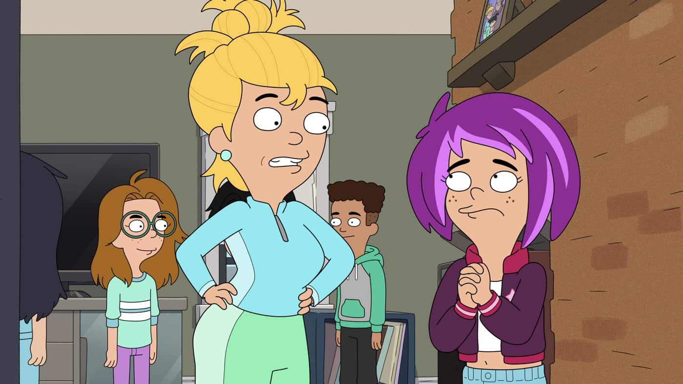 DUNCANVILLE Season 2 Episode 5: Jack and Annie hijack a middle school party thrown by the cool kids, to which Kimberly wasn’t invited. They then devise a plan to get the kids to their house, so Kimberly can “up” her popularity game, but things get out of hand. Meanwhile, Duncan and his friends work on creating a viral video, so they can become the next internet sensations in the “Party Like a Rocket Star” episode of DUNCANVILLE airing Monday, June 14 (9:30-10:00 PM ET/PT) on FOX. DUNCANVILLE © 2021 by 20th Television, Universal Television LLC and Fox Media LLC.