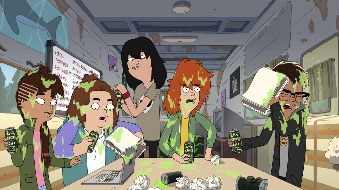 DUNCANVILLE Season 2 Episode 5: Jack and Annie hijack a middle school party thrown by the cool kids, to which Kimberly wasn’t invited. They then devise a plan to get the kids to their house, so Kimberly can “up” her popularity game, but things get out of hand. Meanwhile, Duncan and his friends work on creating a viral video, so they can become the next internet sensations in the “Party Like a Rocket Star” episode of DUNCANVILLE airing Monday, June 14 (9:30-10:00 PM ET/PT) on FOX. DUNCANVILLE © 2021 by 20th Television, Universal Television LLC and Fox Media LLC.