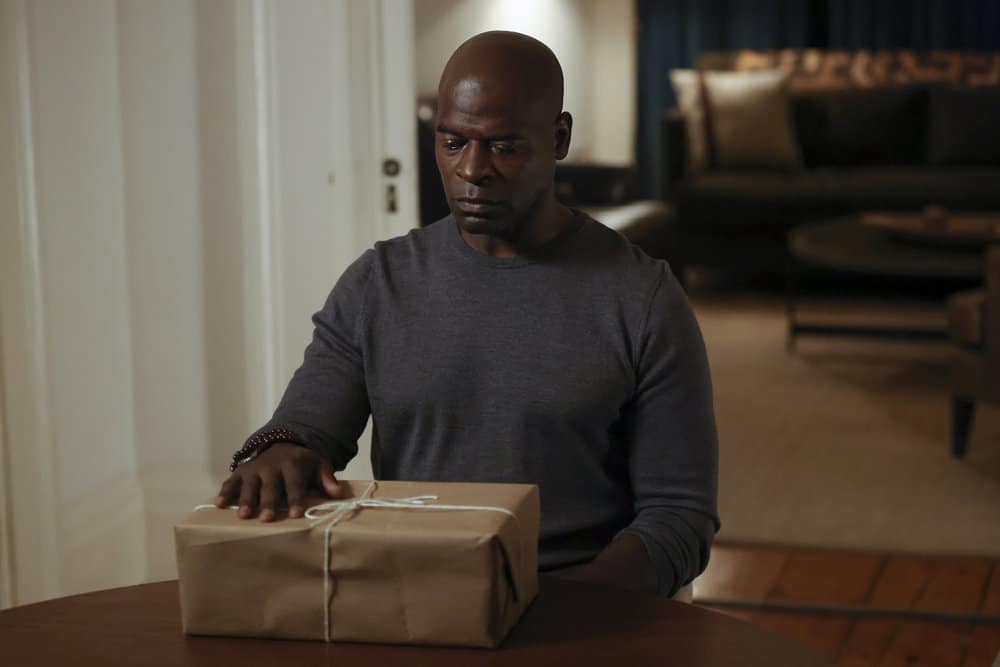 THE BLACKLIST Season 9 Episode 5 -- "Benjamin T. Okara (#183)" Episode 905 -- Pictured: Hisham Tawfiq as Dembe Zuma -- (Photo by: Will Hart/NBC)