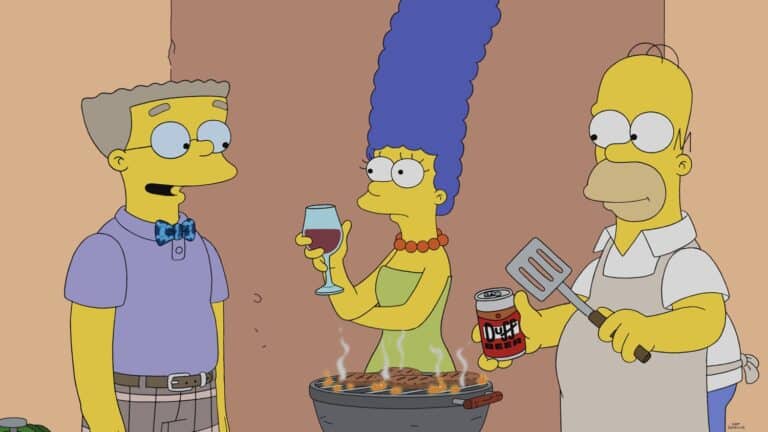 THE SIMPSONS Season 33 Episode 8 Photos Portrait Of A Lackey On Fire