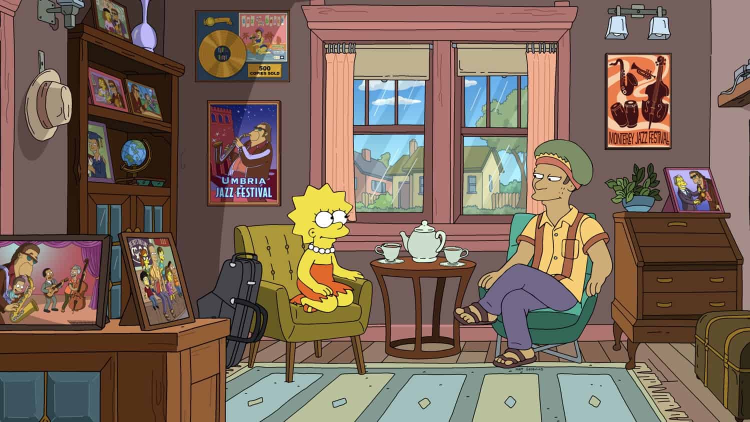 THE SIMPSONS Season 33 Episode 17: Lisa meets the son of the late musician Bleeding Gums Murphy — and attempts to improve his life in the "The Sound of Bleeding Gums" episode of THE SIMPSONS airing Sunday, April 10 (8:00-8:30 PM ET/PT) on FOX. Guest voice John Autry II. THE SIMPSONS © 2022 by 20th Television.