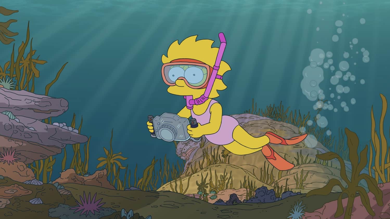 THE SIMPSONS Season 33 Episode 18 Photos My Octopus And A Teacher