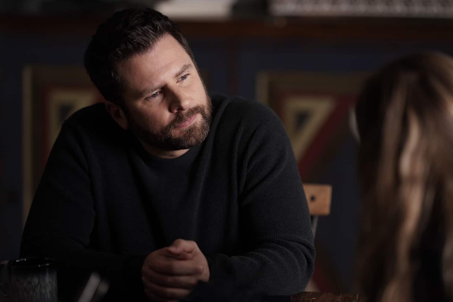 A MILLION LITTLE THINGS Season 4 Episode 18 - “slipping” – Maggie and Gary go to great lengths to entertain an unexpected visitor; Regina fears Tyrell is moving too quickly with a new love interest, and Rome supports a student who is ready to reveal their truth on an all-new episode of “A Million Little Things,” airing WEDNESDAY, MAY 4 (10:00-11:00 p.m. EDT), on ABC. (ABC/Darko Sikman) JAMES RODAY RODRIGUEZ