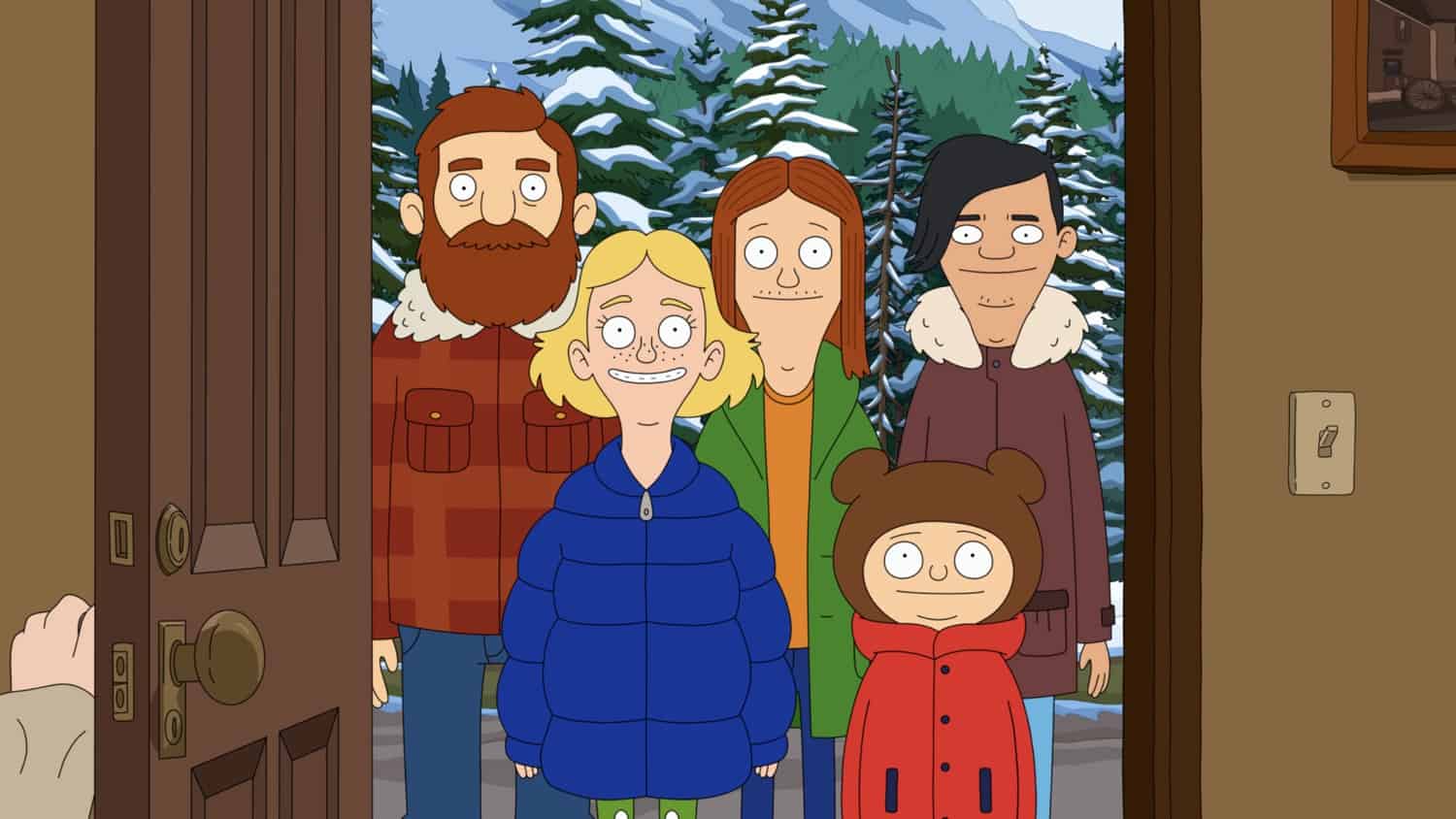 THE GREAT NORTH Season 2 Episode 20: With Crispin's help, Ham tries to re-create a more theatrical version of his coming out. Meanwhile, hoping to record their first true crime podcast, Wolf and Honeybee investigate a local cold case and are shocked by what they uncover in the “Say It Again, Ham Adventure” episode of THE GREAT NORTH airing Sunday, May 8 (8:30-9:00 PM ET/PT) on FOX. THE GREAT NORTH © 2022 by 20th Television and Fox Media LLC.