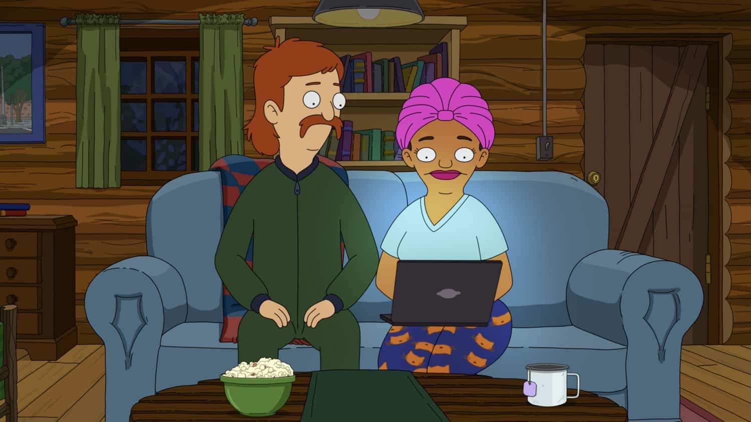 THE GREAT NORTH Season 2 Episode 20: With Crispin's help, Ham tries to re-create a more theatrical version of his coming out. Meanwhile, hoping to record their first true crime podcast, Wolf and Honeybee investigate a local cold case and are shocked by what they uncover in the “Say It Again, Ham Adventure” episode of THE GREAT NORTH airing Sunday, May 8 (8:30-9:00 PM ET/PT) on FOX. THE GREAT NORTH © 2022 by 20th Television and Fox Media LLC.