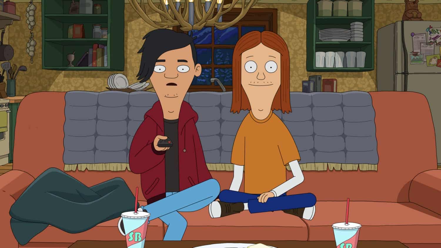 THE GREAT NORTH Season 2 Episode 20: With Crispin's help, Ham tries to re-create a more theatrical version of his coming out. Meanwhile, hoping to record their first true crime podcast, Wolf and Honeybee investigate a local cold case and are shocked by what they uncover in the “Say It Again, Ham Adventure” episode of THE GREAT NORTH airing Sunday, May 8 (8:30-9:00 PM ET/PT) on FOX. THE GREAT NORTH © 2022 by 20th Television and Fox Media LLC.