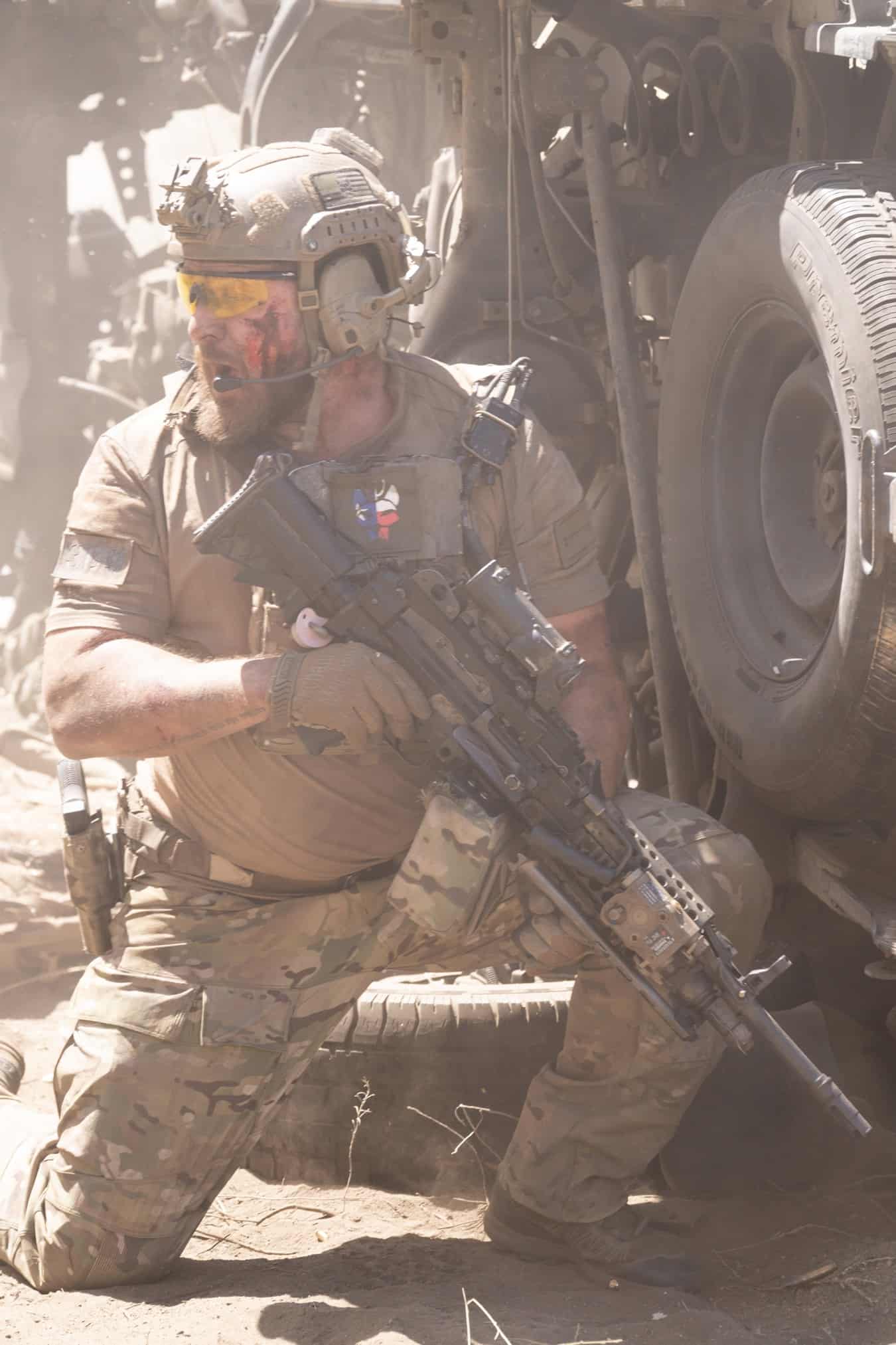 SEAL TEAM Season 6 Episode 1 Photos Low Impact 2 SEAL TEAM Season 6 Episode 1 “Low-Impact” EP#601 -- AJ Buckley as Sonny Quinn in SEAL TEAM, streaming on Paramount+. Photo: Monty Brinton©2022Paramount+ Inc. All Rights Reserved.