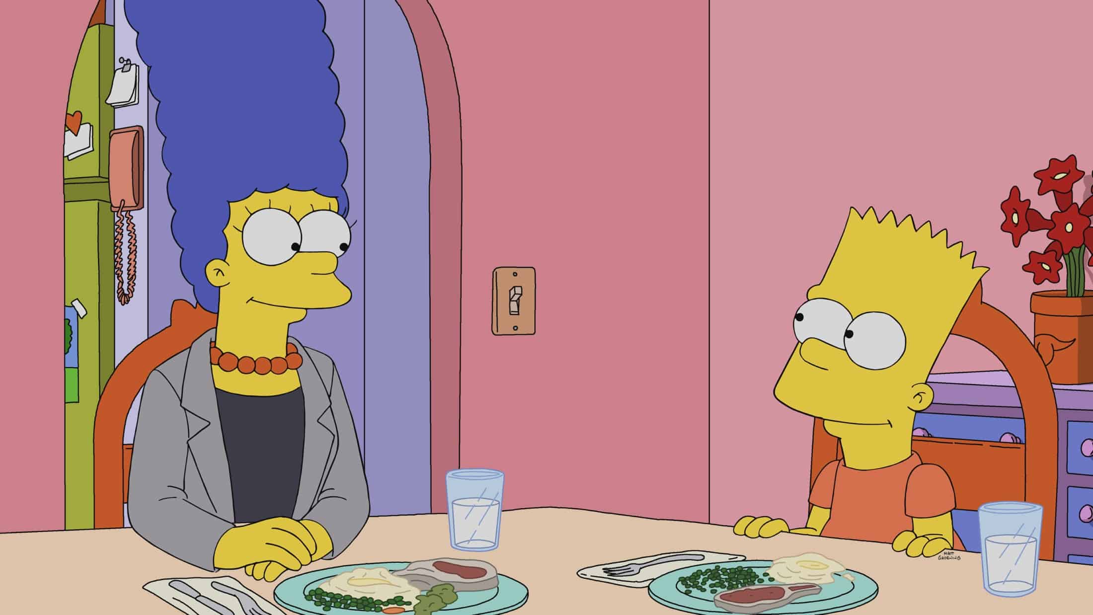 THE SIMPSONS Season 34 Episode 4 : When Krusty gets an afternoon talk show, Marge becomes his segment producer — and learns that the nice world of daytime TV is more cutthroat than she ever imagined in the all-new "The King of Nice" episode of THE SIMPSONS airing Sunday, October 16 (8:00-8:31 PM ET/PT) on FOX. THE SIMPSONS © 2022 by 20th Television.