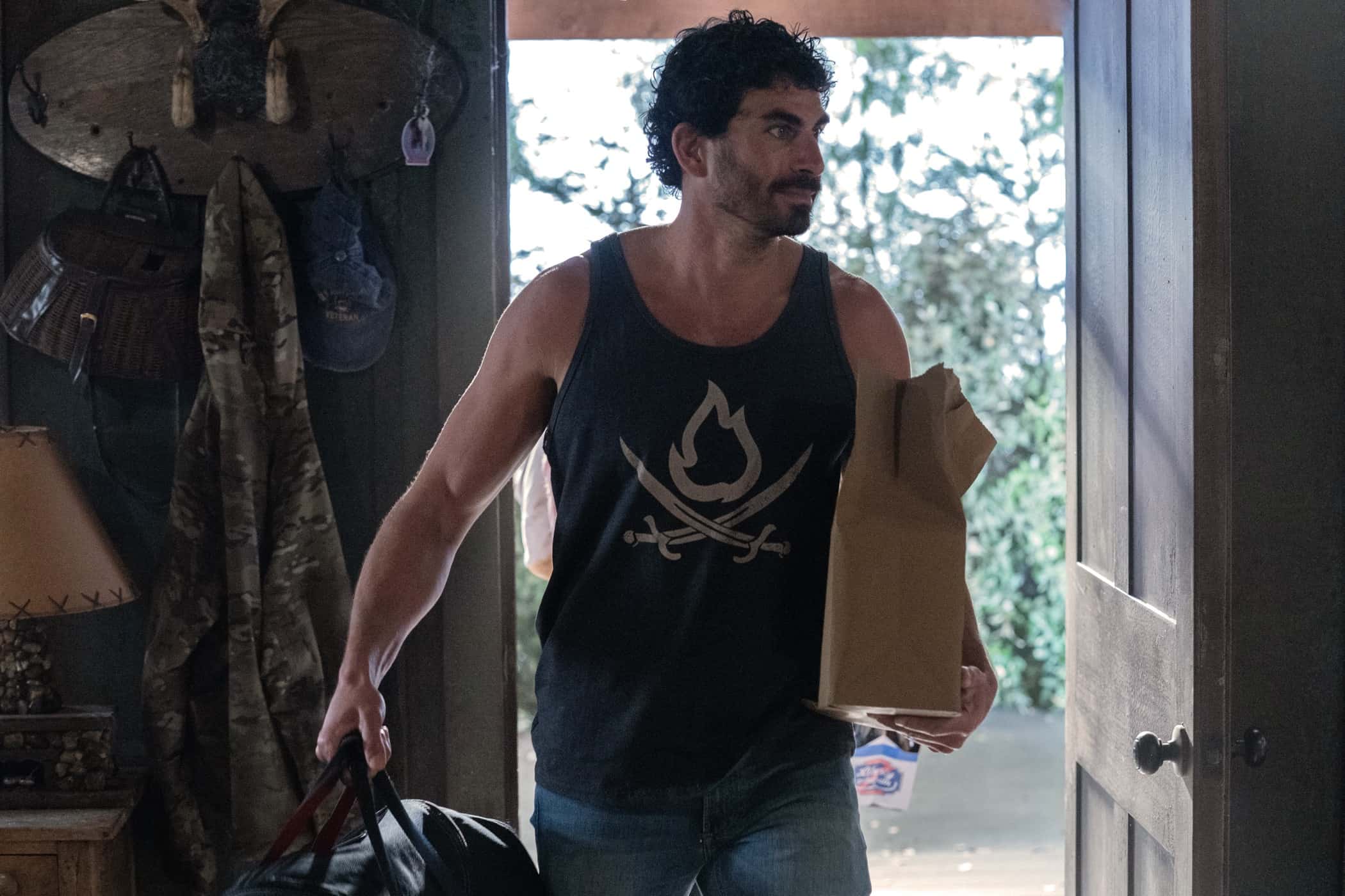 SEAL TEAM Season 6 Episode 6 "Watch Your Six" EP#606--- Justin Melnick as Brock Reynolds in SEAL TEAM, streaming on Paramount+. Photo: Monty Brinton/Paramount+. © CBS Studios Inc. All Rights Reserved.