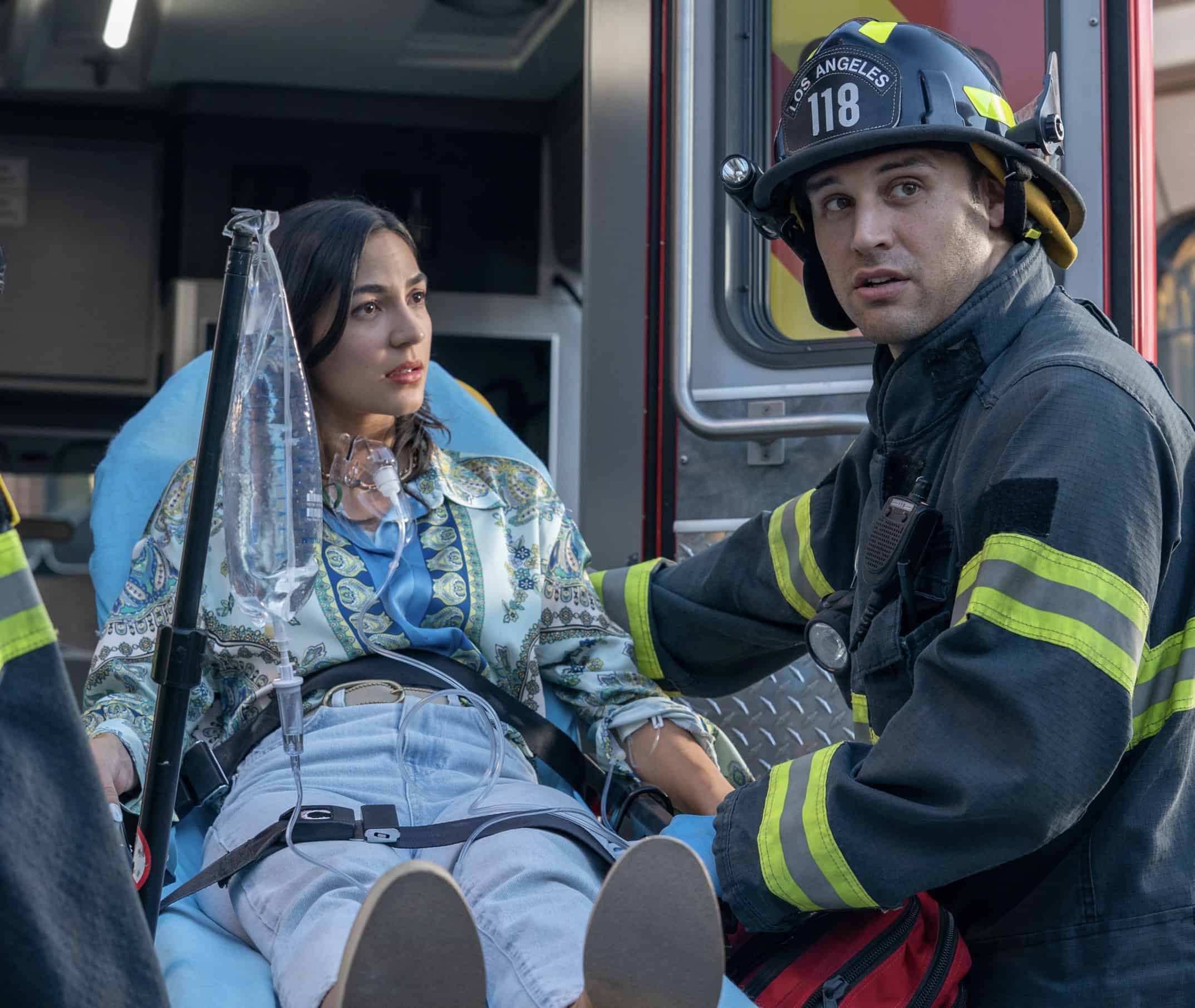 911 Season 6 Episode 7 Photos Cursed Seat42F