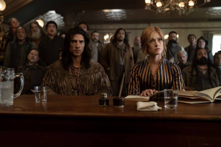 WALKER INDEPENDENCE Season 1 Episode 7 Photos The Owl And The Arrow Seat42F