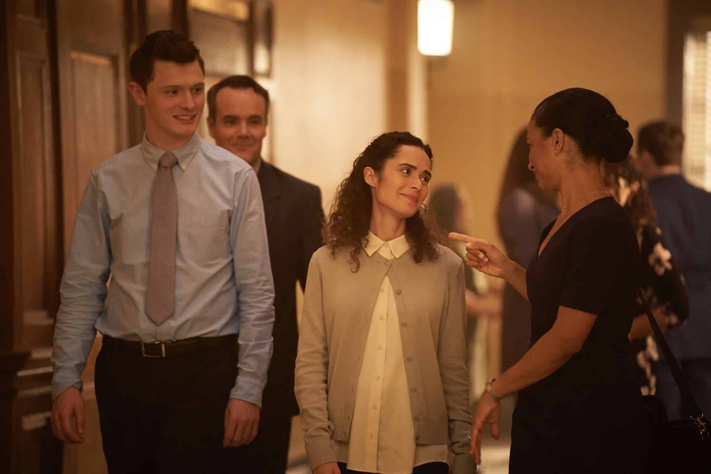 ACCUSED: L-R: Joshua M. Castille, guest star Jean-Michel Le Gal, Stephanie Nogueras and guest star Lauren Ridloff in the “Ava’s Story” episode of ACCUSED airing Tuesday, January 24 (9:01-10:00 PM ET/PT) on FOX. ©2022 Fox Media LLC. CR: Steve Wilkie/FOX