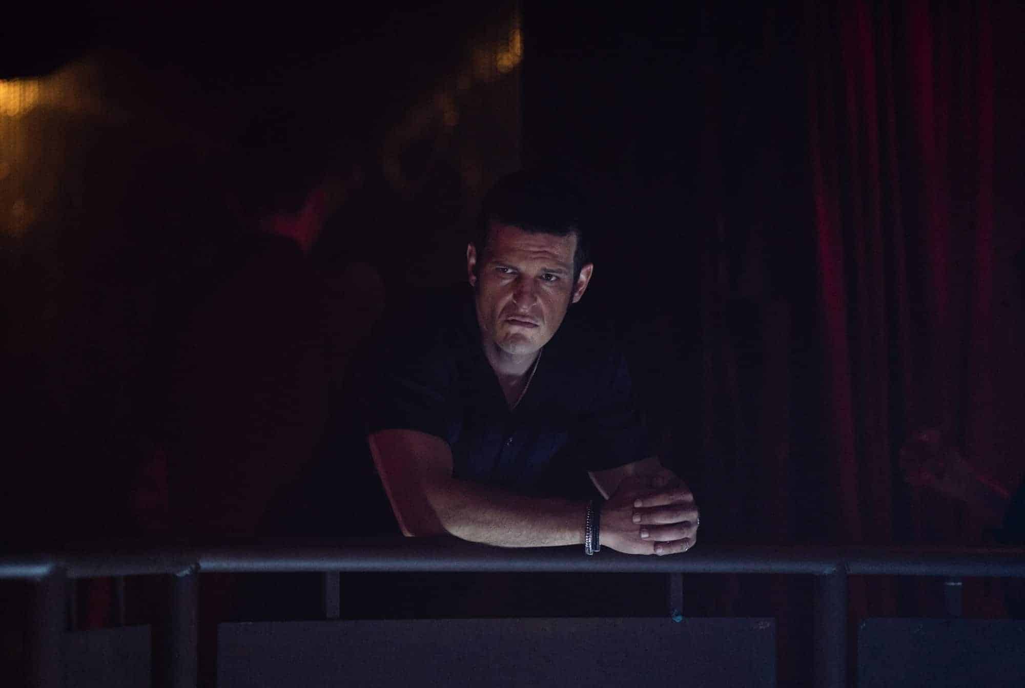 MAYOR OF KINGSTOWN - “Kill Box”-   George Tchortov as Joseph in season 2, episode 5 of the Paramount + series MAYOR OF KINGSTOWN. Photo Cr: Dennis P. Mong Jr./Paramount +. © 2022 Viacom International Inc. All Rights Reserved.