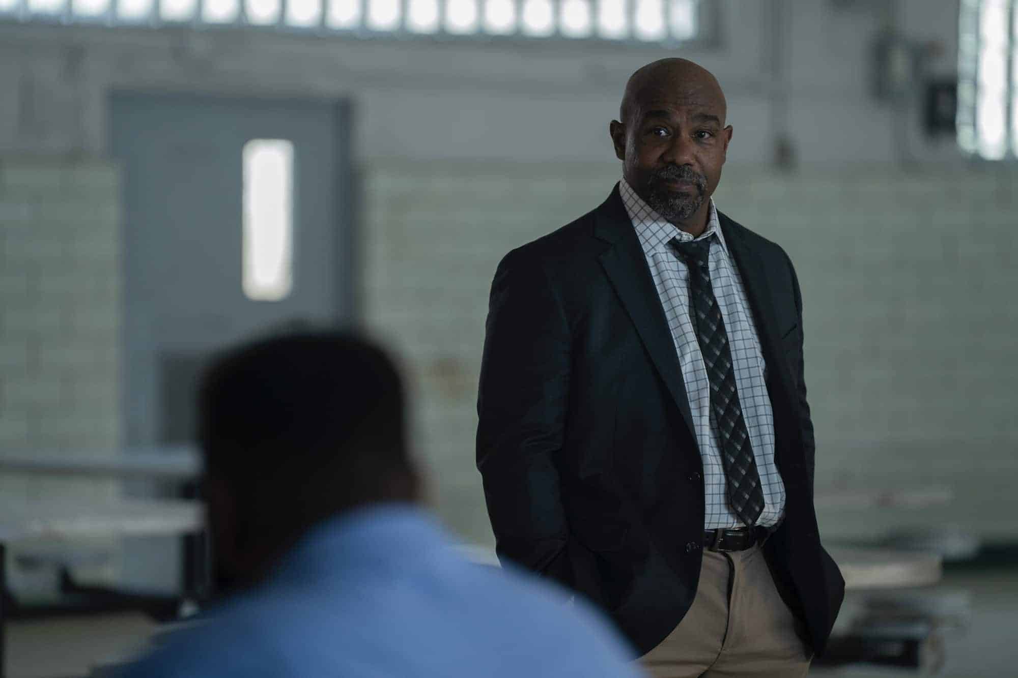MAYOR OF KINGSTOWN - “Kill Box”-  Michael Beach as Kareem in season 2, episode 5 of the Paramount + series MAYOR OF KINGSTOWN. Photo Cr: Dennis P. Mong Jr./Paramount +. © 2022 Viacom International Inc. All Rights Reserved.