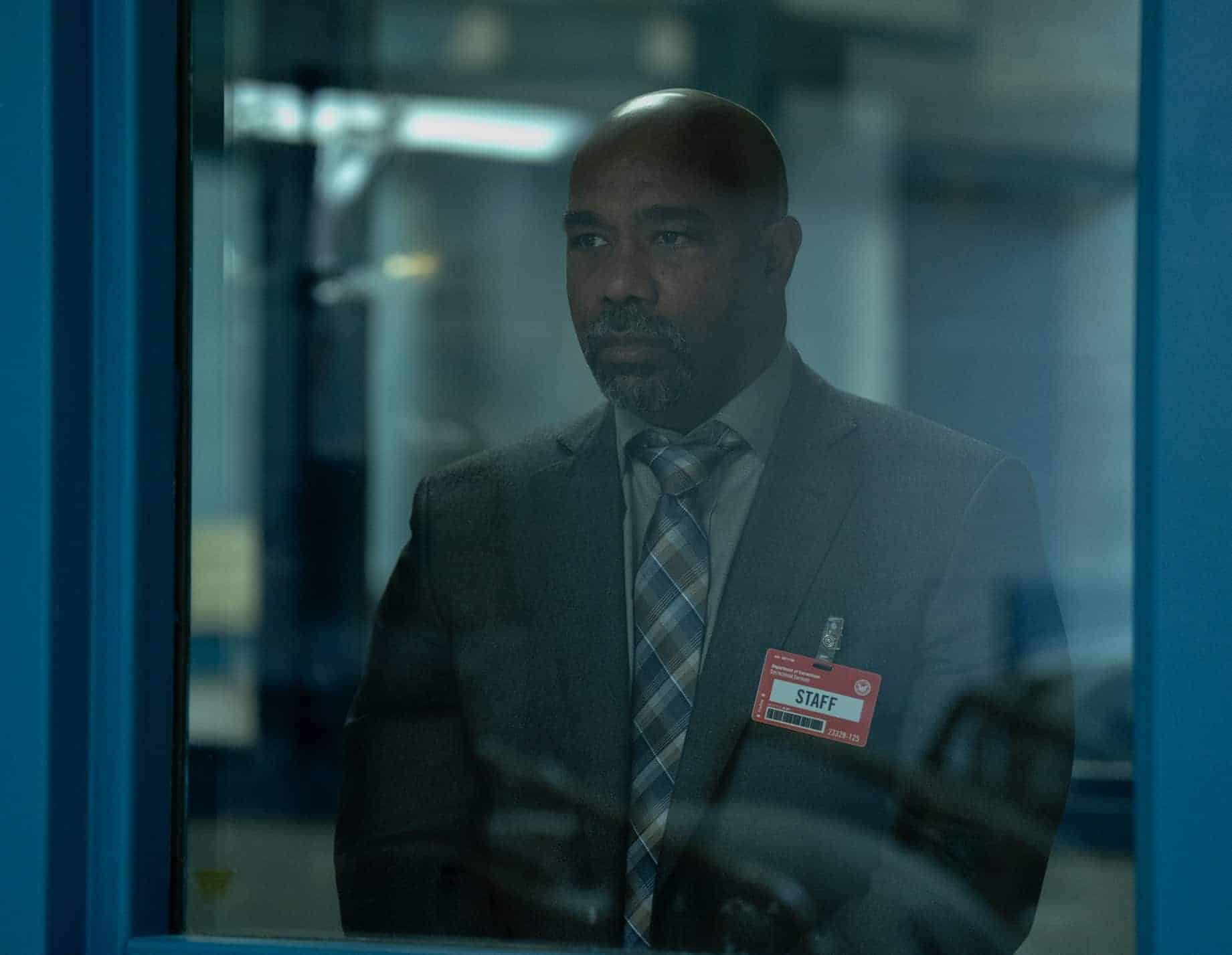 MAYOR OF KINGSTOWN - “Kill Box”-  Michael Beach as Kareem in season 2, episode 5 of the Paramount + series MAYOR OF KINGSTOWN. Photo Cr: Dennis P. Mong Jr./Paramount +. © 2022 Viacom International Inc. All Rights Reserved.