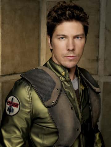 BATTLESTAR GALACTICA -- Pictured: Michael Trucco as Sam Anders -- SCI FI Channel Photo: Justin Stephens