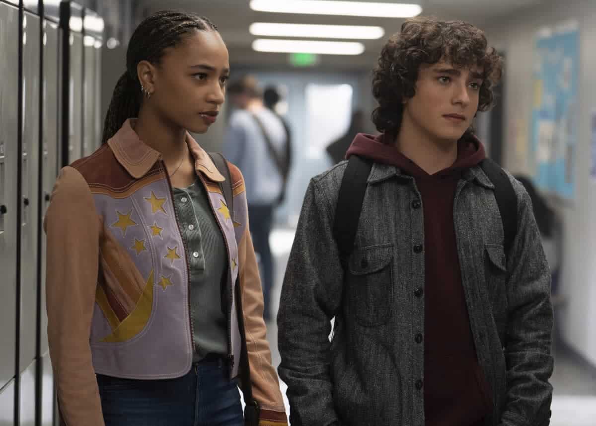 SUPERMAN AND LOIS Season 3 Episode 3 Photos Ice Cold Blood 4 SUPERMAN AND LOIS Season 3 Episode 3 still -- “In Cold Blood” -- Image Number: SML303a_0018r2 -- Pictured (L-R): Taylor Buck as Natalie Irons and Alex Garfin as Jordan Kent -- Photo: Colin Bentley/The CW -- © 2023 The CW Network, LLC. All Rights Reserved.