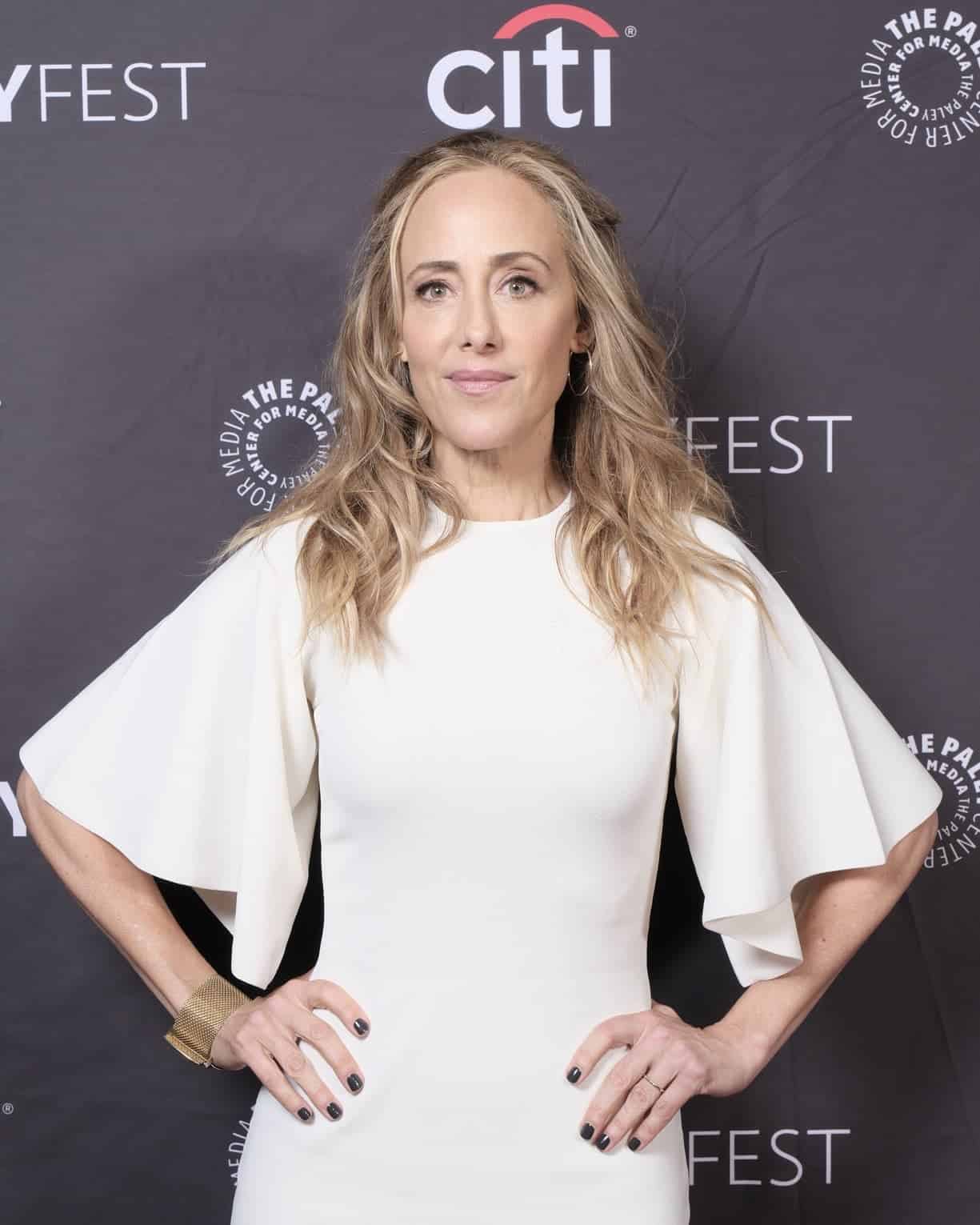 HOLLYWOOD, CA - APRIL 2, 2023: Kim Raver at PaleyFest LA 2023 honoring Grey's Anatomy, presented by The Paley Center for Media, at the DOLBY THEATRE on April 2, 2023 in Hollywood, California. © Michael Bulbenko for the Paley Center