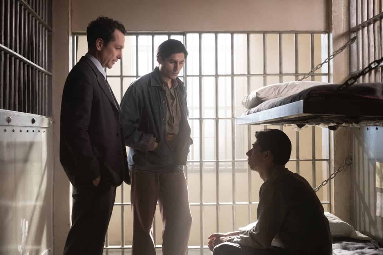 Matthew Rhys, Peter Mendoza, Fabrizio Guido Perry Mason Season 2 Photograph by Merrick Morton/HBO