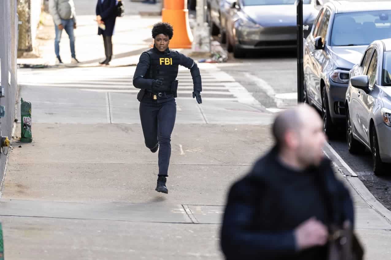 FBI Season 5 Episode 17 “Imminent Threat - Part Two” – To aid Scola in his undercover mission to find the terrorists believed to be behind the imminent attack in New York City, Maggie calls in Remy (FBI: MOST WANTED series star Dylan McDermott), whose well-connected informant from a prior case may be key to moving the operation forward, in hour two of the three-episode FBIs global crossover event, on the CBS Original series FBI, Tuesday, April 4 (9:00-10:00 PM, ET/PT) on the CBS Television Network and available to stream live and on demand on Paramount+*. FBI: INTERNATIONAL stars Luke Kleintank, Heida Reed, Carter Redwood, Vinessa Vidotto and FBI: MOST WANTED stars Roxy Sternberg and Keisha Castle-Hughes also guest star in the episode. Pictured: Katherine Renee Kane as Special Agent Tiffany Wallace Photo: Bennett Raglin/CBS ©2023 CBS Broadcasting, Inc. All Rights Reserved.